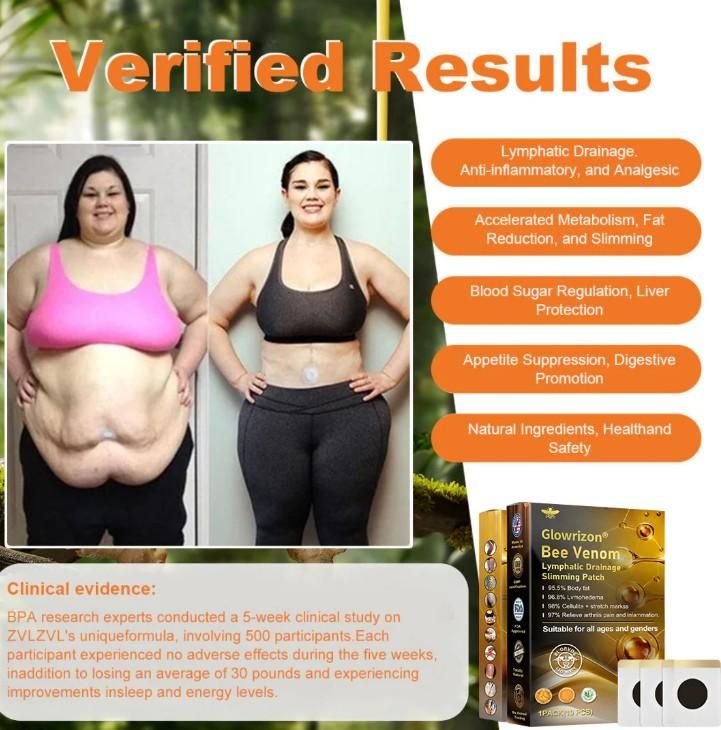 Bee Venom Slimming Patches (Pack of 10) Gym & Wellness