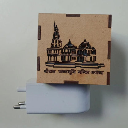BD 3-in-1 Ayodhya Ram Mandir Aroma Burner & Night lamp Electronics