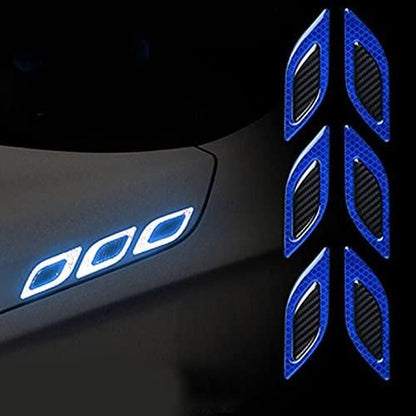 Carbon Fiber Graphic Car Reflective Sticker-Light
