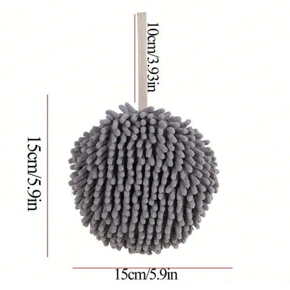 Fuzzy Ball Shaped Towel Home Essentials