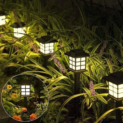 Solar Garden Yard Light (Pack of 6) Electronics